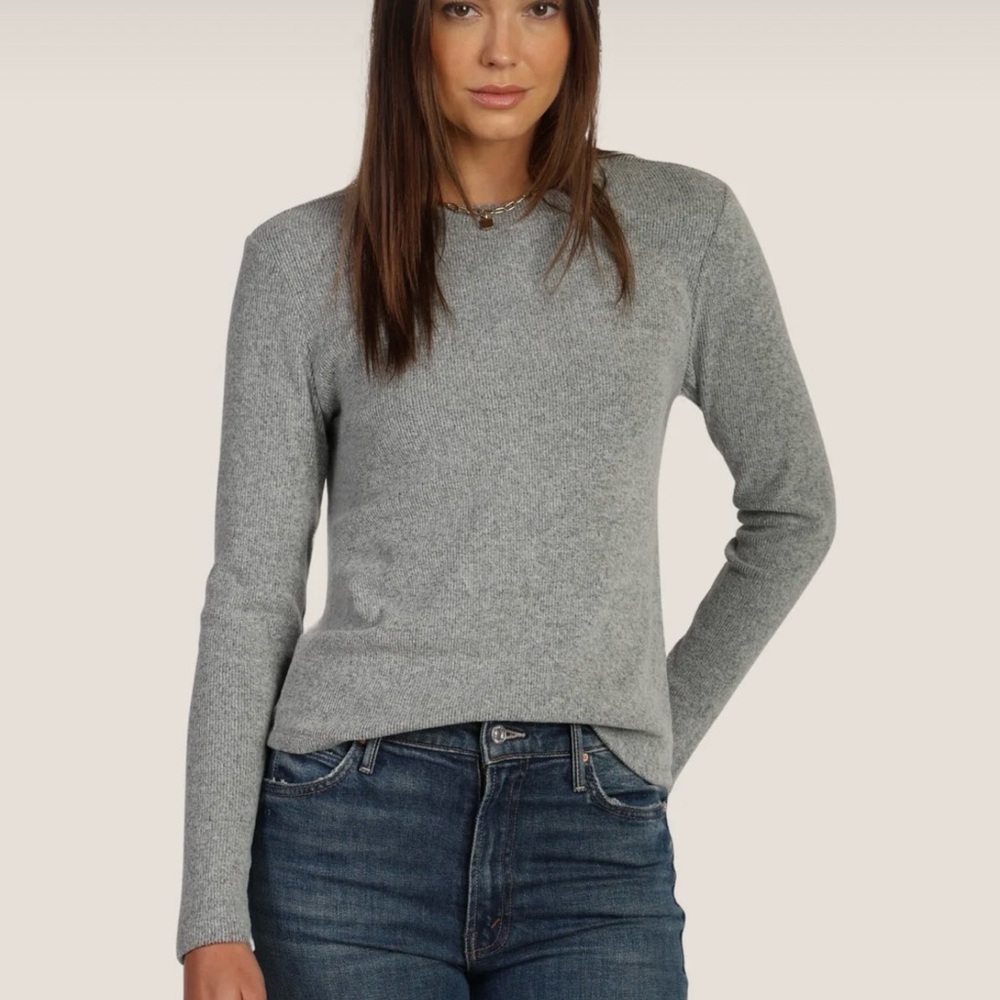 Dylan cozy rib crewneck